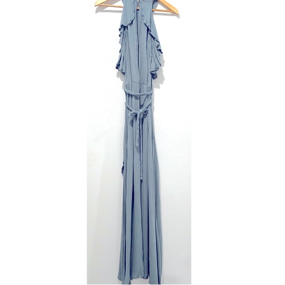 Ruffle halter dress. Size L - Picture 5 of 5